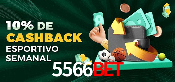 10% de bônus de cashback na 5566Bet